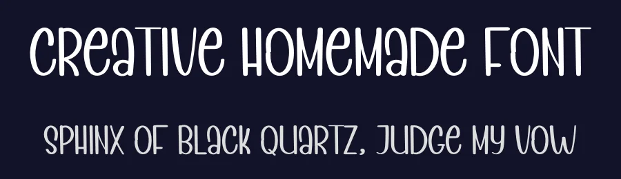 Creative Homemade Font by inermediaSTUDIO — Display Font — thumbnail 2