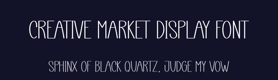 Creative Market Display Font by andikastudio — Display Font — thumbnail 2