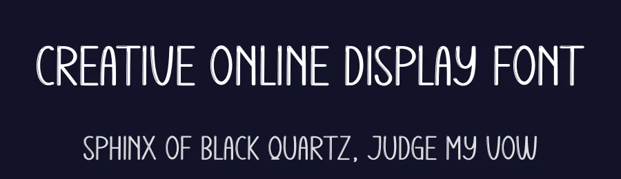 Creative Online Display Font by andikastudio — Script Handwritten Font — thumbnail 2