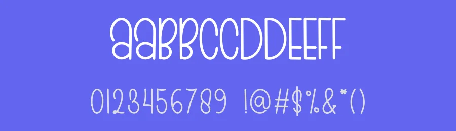 CREATIVE PLANNER Display Font by inermediaSTUDIO — Display Font — thumbnail 3
