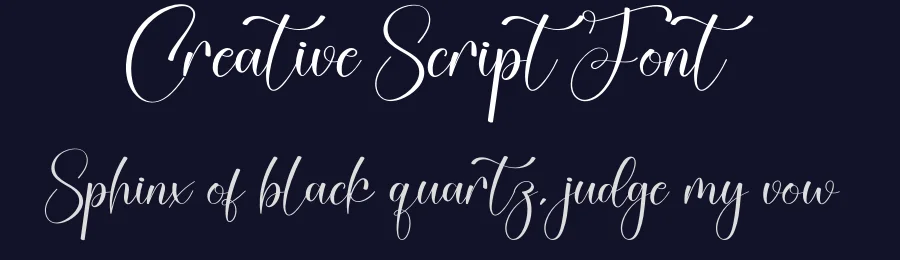 Creative Script Font by creativeletter — Script Handwritten Font — thumbnail 2