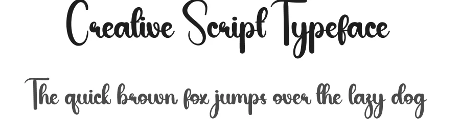 Creative Script Typeface by andikastudio — Script Handwritten Font
