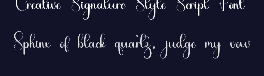 Creative Signature Style Script Font by inermediaSTUDIO — Script Handwritten Font — thumbnail 2