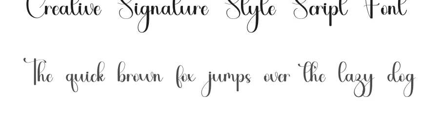 Creative Signature Style Script Font by inermediaSTUDIO — Script Handwritten Font