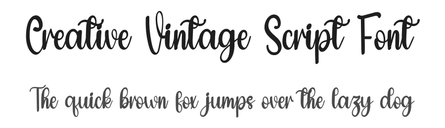 Creative Vintage Script Font by inermediaSTUDIO — Script Handwritten Font