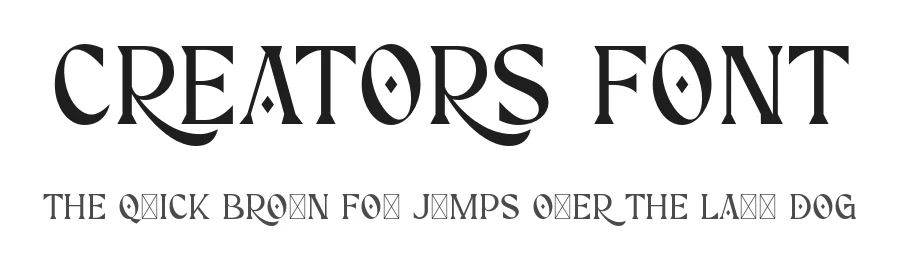Creators Font by Imoodev — Decorative Font