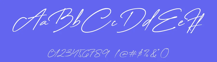 Creattion – Signature Font by GlyphStyle — Script Handwritten Font — thumbnail 3