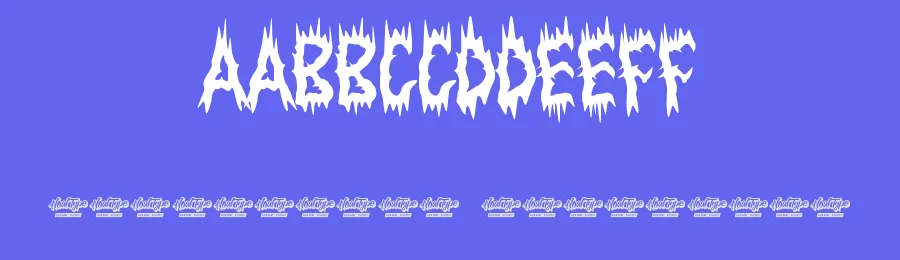 Creepy Scream Font by noahtype — Blackletter Font — thumbnail 3