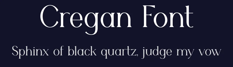 Cregan Font by Aivos Dreams — Serif Font — thumbnail 2