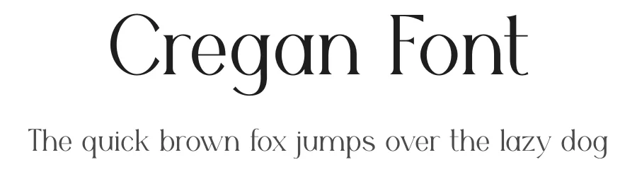 Cregan Font by Aivos Dreams — Serif Font