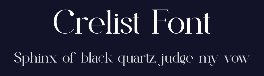 Crelist Font by SlideShoot — Decorative Font — thumbnail 2