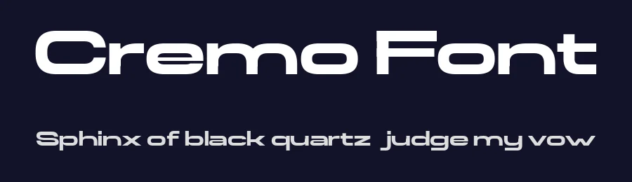 Cremo Font by Ragamkata — Display Font — thumbnail 2