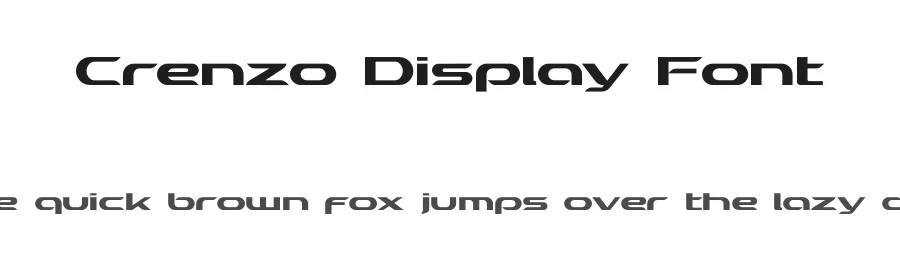 Crenzo Display Font by Zea Fonts — Display Font