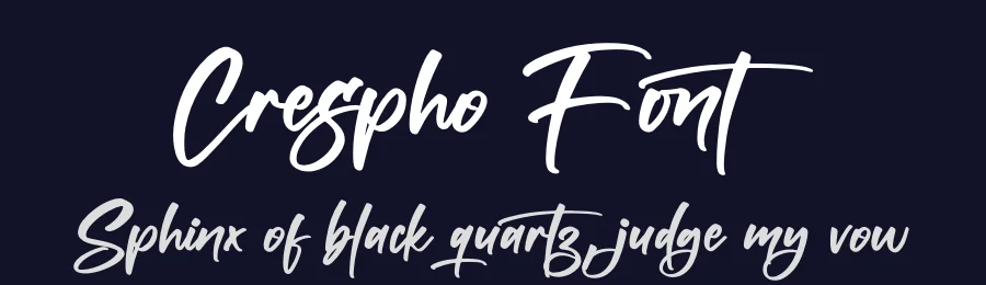 Crespho Font by afterpaper — Script Handwritten Font — thumbnail 2