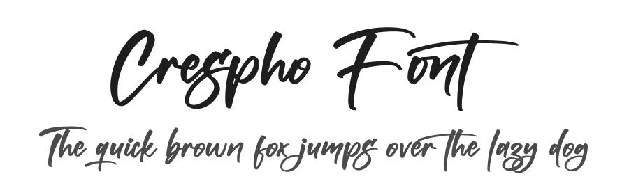 Crespho Font by afterpaper — Script Handwritten Font