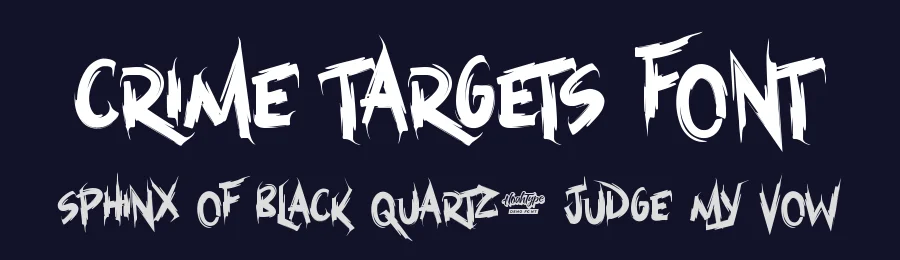 Crime Targets Font by noahtype — Decorative Font — thumbnail 2