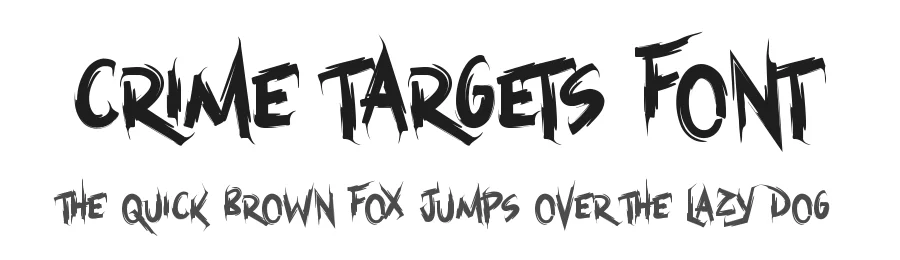 Crime Targets Font by noahtype — Decorative Font