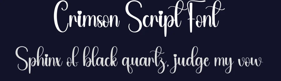 Crimson Script Font by andikastudio — Script Handwritten Font — thumbnail 2