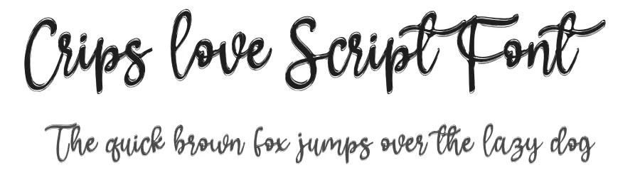 Crips love Script Font by andikastudio — Script Handwritten Font