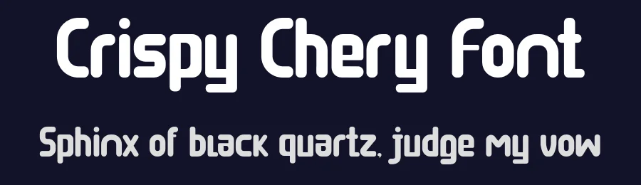 Crispy Chery Font by Aksapix_Type — Display Font — thumbnail 2