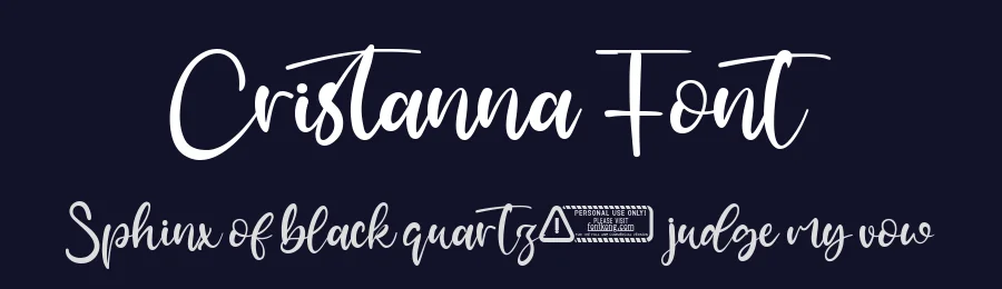 Cristanna Font by fontkong — Script Handwritten Font — thumbnail 2