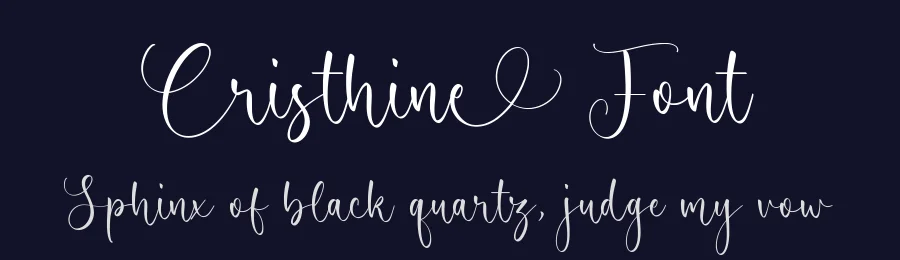 Cristhine Font by Timur type — Script Handwritten Font — thumbnail 2