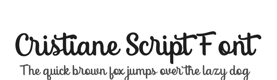 Cristiane Script Font by Mozarella — Script Handwritten Font