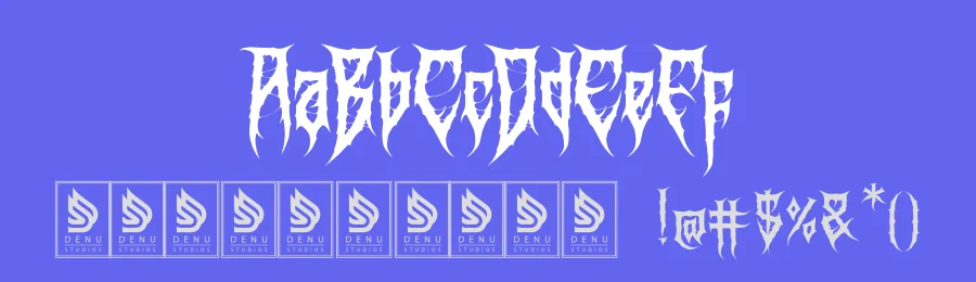 Critica Font by Denustudios — Blackletter Font — thumbnail 3