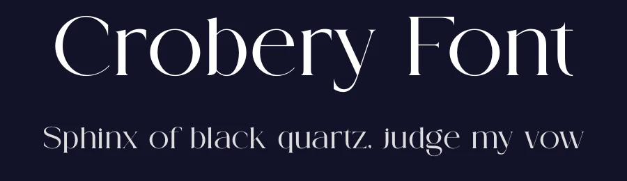 Crobery Font by Muflieart — Serif Font — thumbnail 2
