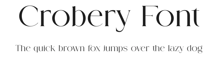 Crobery Font by Muflieart — Serif Font