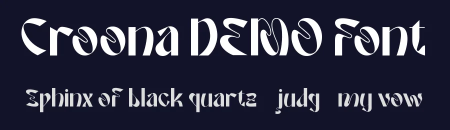 Croona DEMO Font by Fontliner — Display Font — thumbnail 2