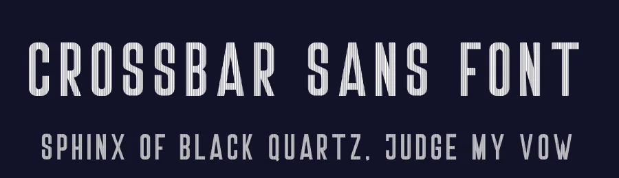 CrossBar Sans Font by Webhance Studio — Display Font — thumbnail 2