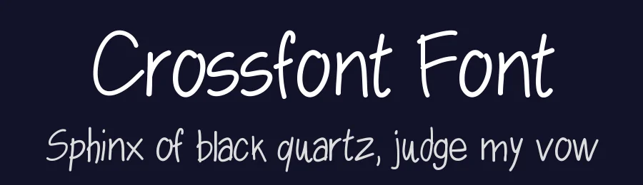 Crossfont Font by cosimo — Script Handwritten Font — thumbnail 2