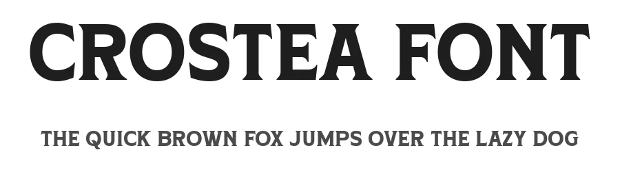 Crostea Font by Drizy — Display Font