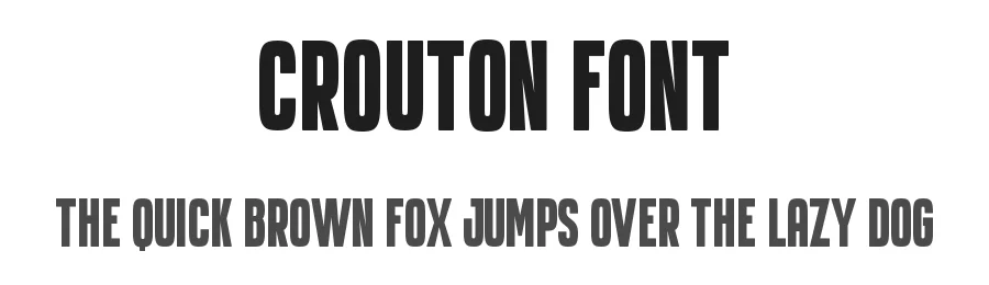 Crouton Font by Almairatype — Display Font