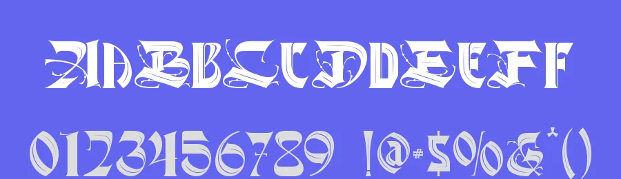Crowen Zero Font by letterara — Display Font — thumbnail 3