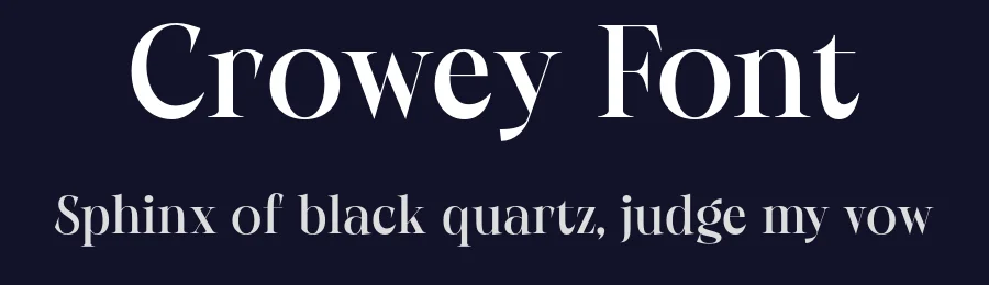 Crowey Font by Hole Hope Design — Serif Font — thumbnail 2
