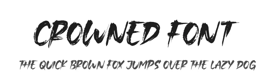 Crowned Font by Timur type — Script Handwritten Font