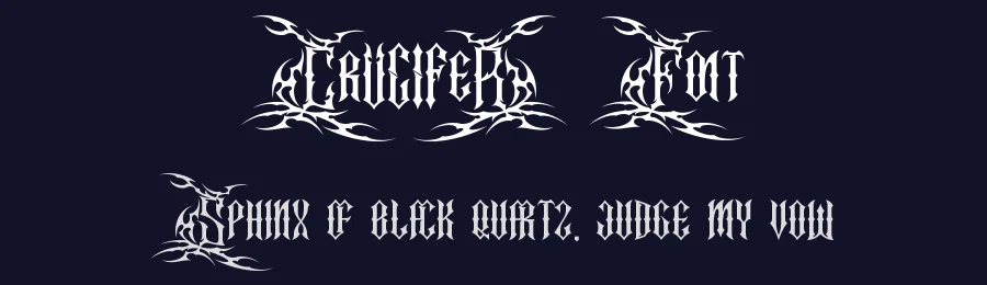 Crucifer Font by letterara — Blackletter Font — thumbnail 2
