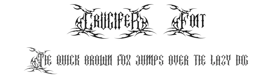 Crucifer Font by letterara — Blackletter Font