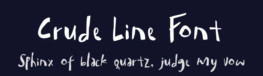 Crude Line Font by AllmoStudio — Display Font — thumbnail 2