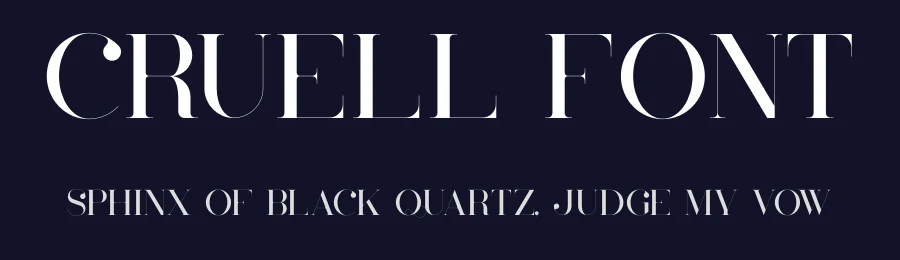Cruell Font by vpcreativeshop — Decorative Font — thumbnail 2