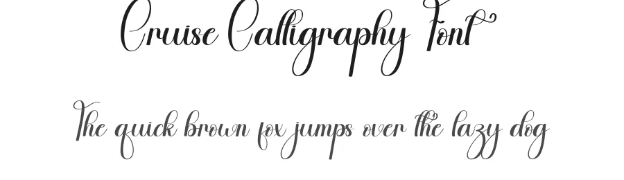 Cruise Calligraphy Font by andikastudio — Script Handwritten Font