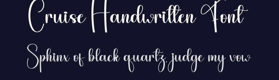 Cruise Handwritten Font by andikastudio — Script Handwritten Font — thumbnail 2