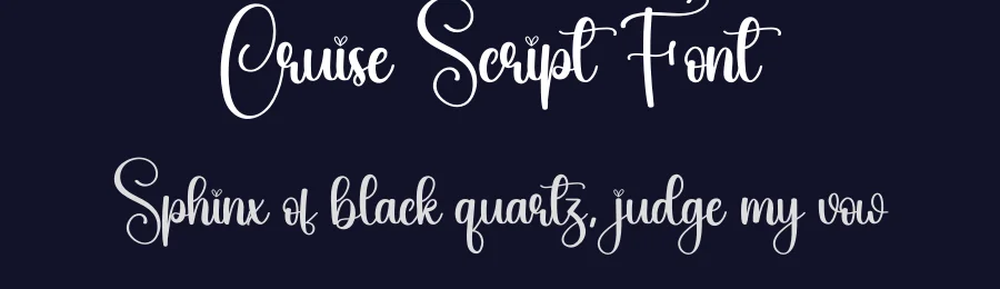 Cruise Script Font by creativeletter — Script Handwritten Font — thumbnail 2