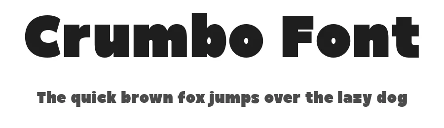 Crumbo Font by Say Studio — Display Font