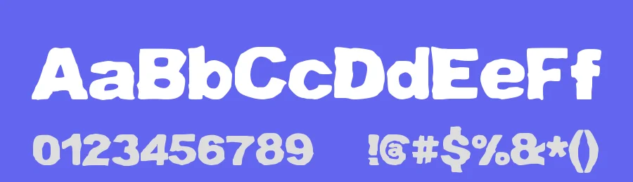 Crumpled Paper Font by zai — Decorative Font — thumbnail 3