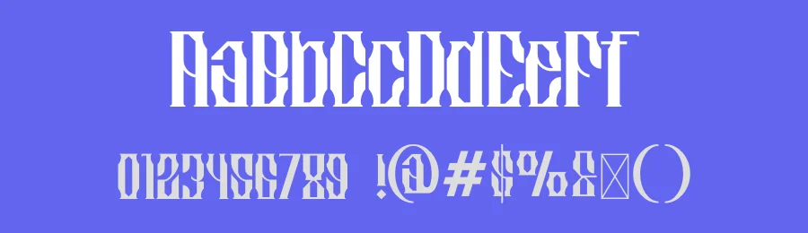 Crused Abaddon Font by Maiko Hatta — Display Font — thumbnail 3