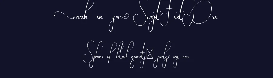Crush On You Script Font Duo by edricstudio — Script Handwritten Font — thumbnail 2