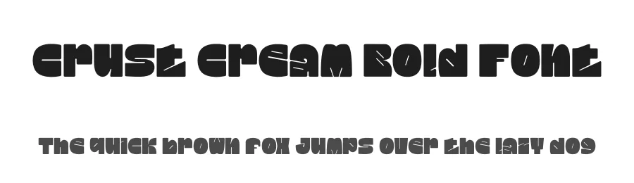 Crust Cream Bold Font by PutraCetol Studio — Display Font